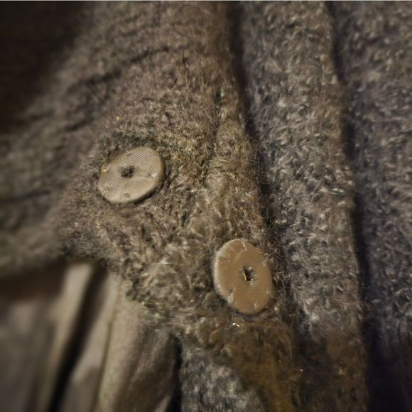 EILEEN FISHER Alpaca Blend Curly Texture Coat - Size 2X - Picture 9 of 11